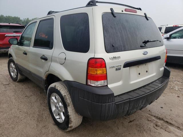 1FMYU03155KA39282 - 2005 FORD ESCAPE XLT Сұр фото 3