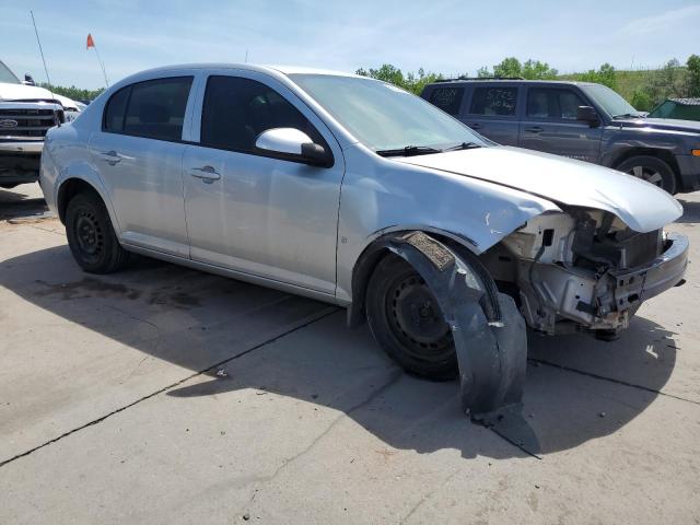 1G1AL58F087320514 - 2008 CHEVROLET COBALT LT SILVER photo 4