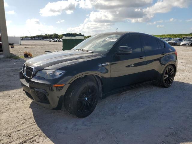 5YMGZ0C53CLK14860 - 2012 BMW X6 M BLACK photo 1