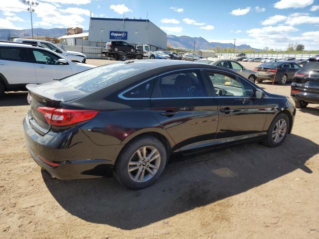 5NPE24AF1FH139382 - 2015 HYUNDAI SONATA SE BLACK photo 3