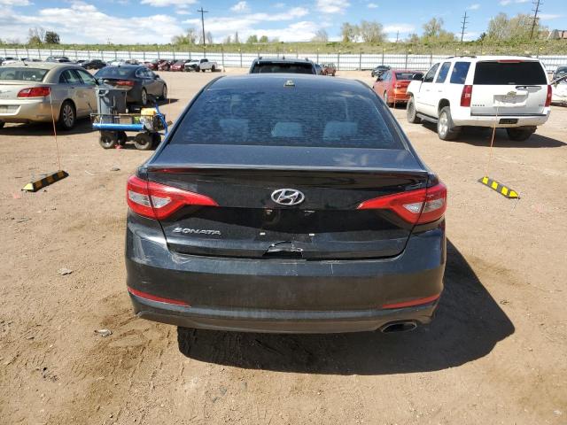 5NPE24AF1FH139382 - 2015 HYUNDAI SONATA SE BLACK photo 6