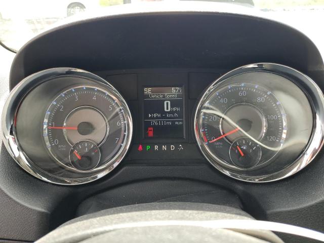 2C4RC1CG6CR369081 - 2012 CHRYSLER TOWN & COU TOURING L GRAY photo 9