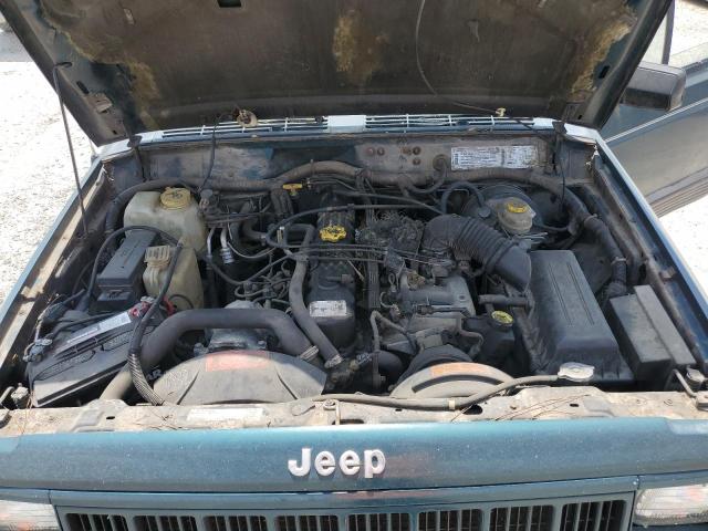 1J4FJ78S7TL314067 - 1996 JEEP CHEROKEE COUNTRY GREEN photo 11