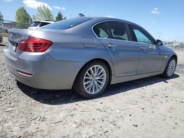 WBA5A7C5XED613257 - 2014 BMW 528 XI GRAY photo 3