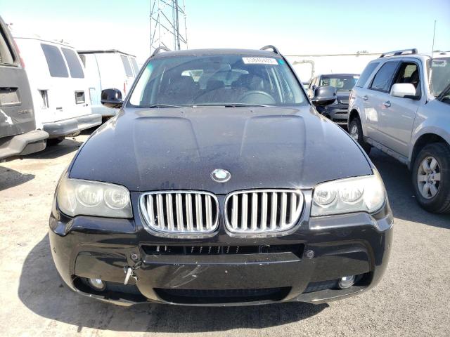 WBXPC9C46AWJ36434 - 2010 BMW X3 XDRIVE30I BLACK photo 5