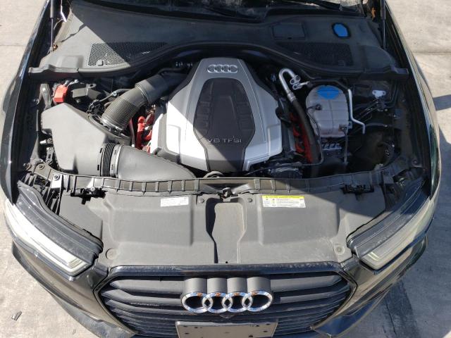 WAUHGAFC8GN120953 - 2016 AUDI A6 PRESTIGE შავი ფოტო 11