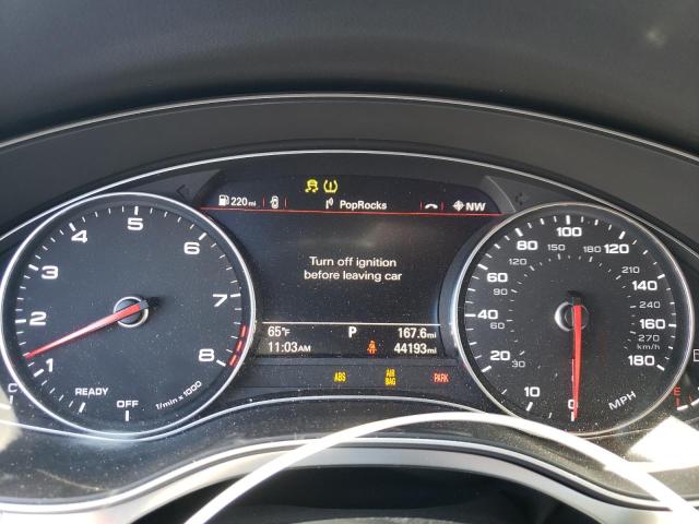 WAUHGAFC8GN120953 - 2016 AUDI A6 PRESTIGE შავი ფოტო 9