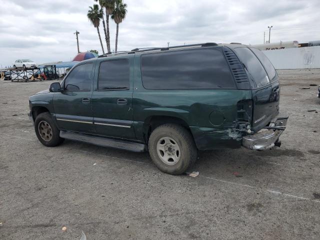 3GNEC16T41G169964 - 2001 CHEVROLET SUBURBAN C1500 GREEN photo 2