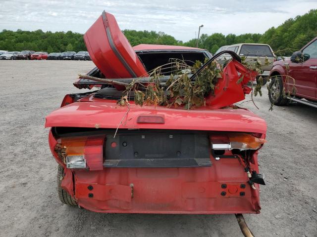 6MPCT01Z6N8600704 - 1992 MERCURY CAPRI RED photo 6