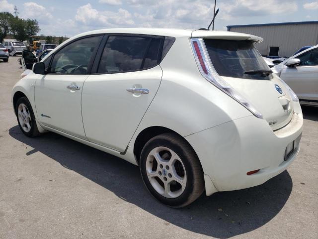 JN1AZ0CP9CT021910 - 2012 NISSAN LEAF SV WHITE photo 2