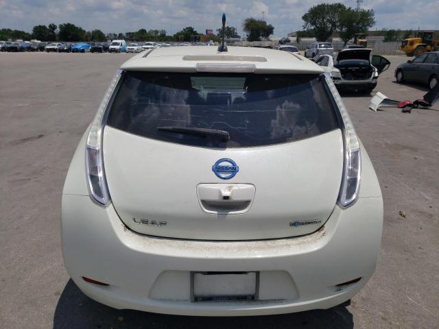 JN1AZ0CP9CT021910 - 2012 NISSAN LEAF SV WHITE photo 6