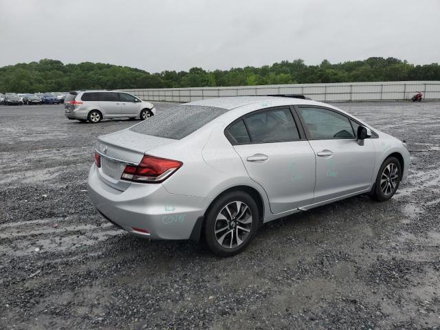 2HGFB2F98DH546795 - 2013 HONDA CIVIC EXL 银色 照片 3