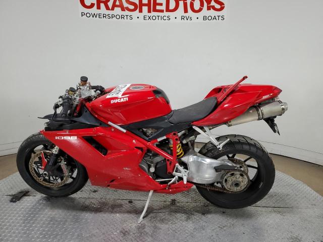 ZDM1XBEW48B013086 - 2008 DUCATI 1098 BASE RED photo 3