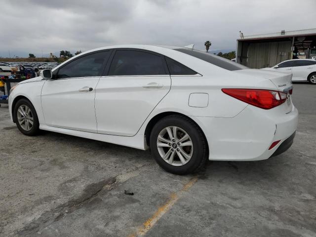 5NPEB4AC9EH814108 - 2014 HYUNDAI SONATA GLS WHITE photo 2