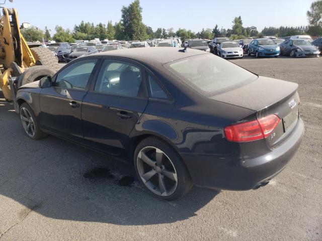 WAULF78K09N025908 - 2009 AUDI A4 2.0T QUATTRO BLUE photo 2