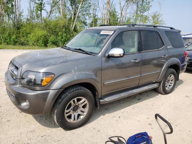 5TDBT48A87S281511 - 2007 TOYOTA SEQUOIA LIMITED GRAY photo 1
