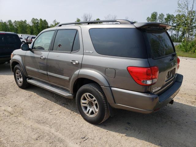 5TDBT48A87S281511 - 2007 TOYOTA SEQUOIA LIMITED GRAY photo 2