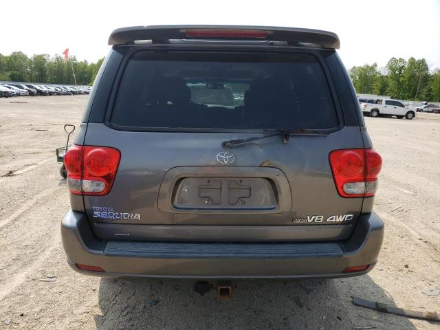 5TDBT48A87S281511 - 2007 TOYOTA SEQUOIA LIMITED GRAY photo 6