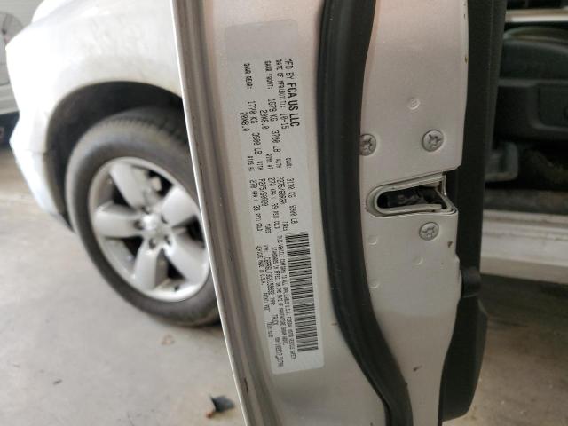 1C6RR6LT3GS159932 - 2016 RAM 1500 SLT SILVER photo 12