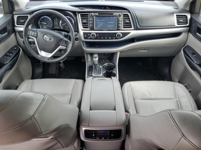 5TDJKRFH6FS141483 - 2015 TOYOTA HIGHLANDER XLE Mavi foto 8