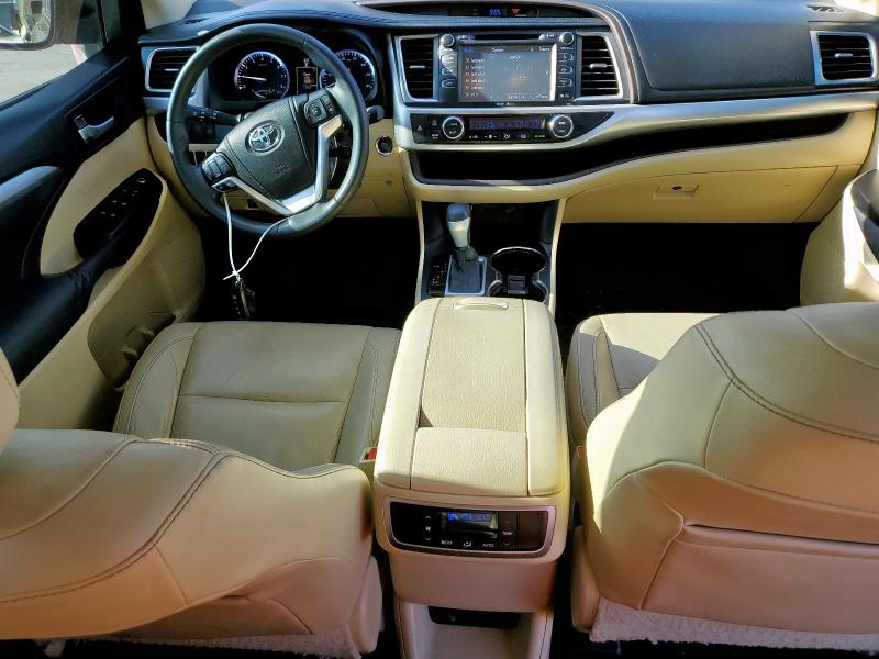 5TDKKRFH6ES026000 - 2014 TOYOTA HIGHLANDER XLE 栗色 照片 8