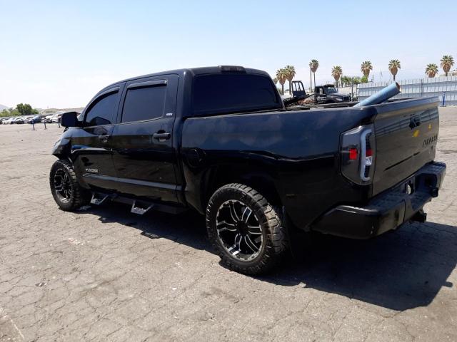 5TFEM5F18JX128230 - 2018 TOYOTA TUNDRA CREWMAX SR5 BLACK photo 2