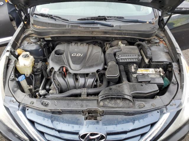 5NPEB4AC8BH156258 - 2011 HYUNDAI SONATA GLS BLACK photo 11