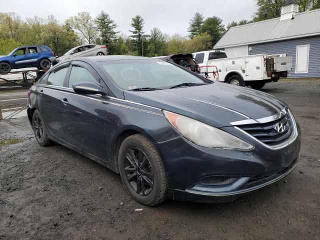 5NPEB4AC8BH156258 - 2011 HYUNDAI SONATA GLS BLACK photo 4