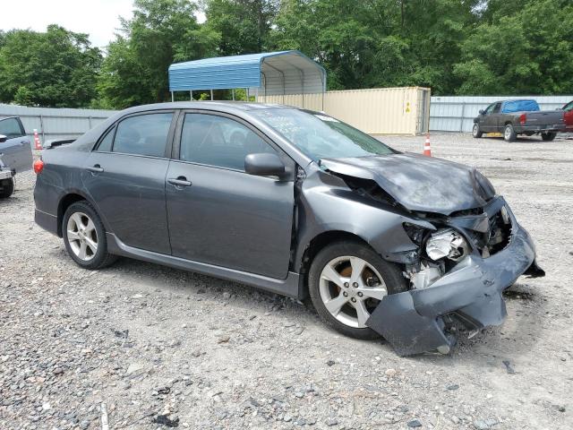 2T1BU4EE9BC723590 - 2011 TOYOTA COROLLA BASE GRAY photo 4