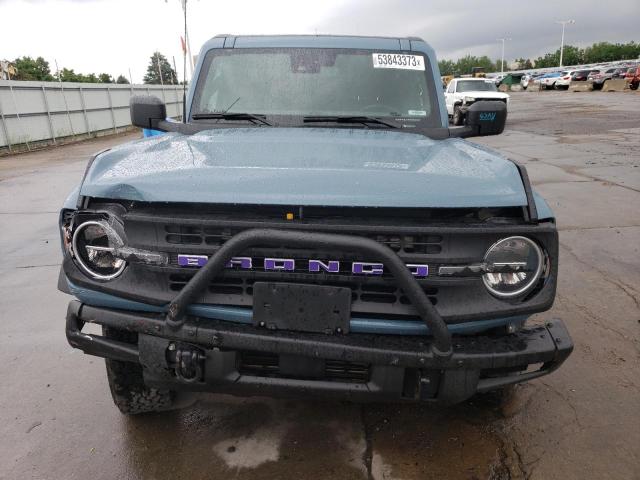 1FMEE5BP9MLA80932 - 2021 FORD BRONCO BASE BLUE photo 5