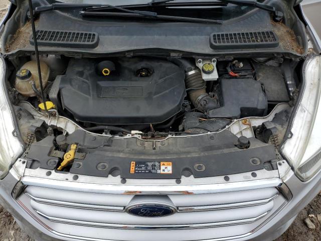 1FMCU0G91HUA83380 - 2017 FORD ESCAPE SE SILVER photo 12