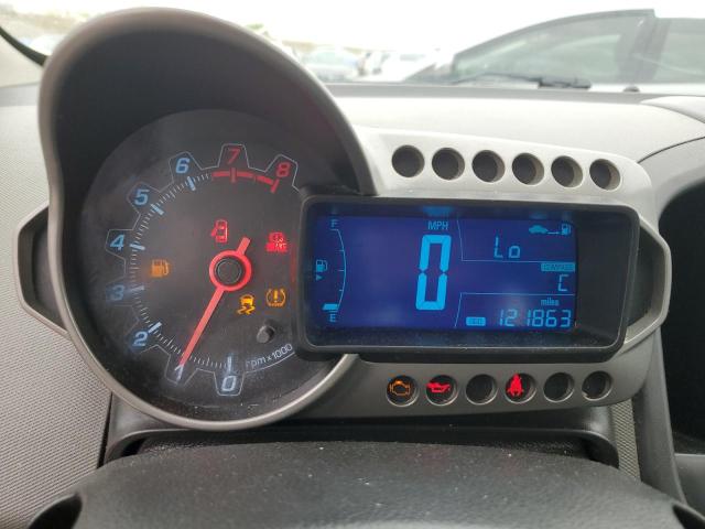 1G1JB5SH7D4167901 - 2013 CHEVROLET SONIC LS Gümüş foto 9