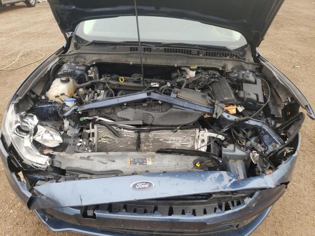 3FA6P0H75JR190831 - 2018 FORD FUSION SE Niebieski zdjęcie 11