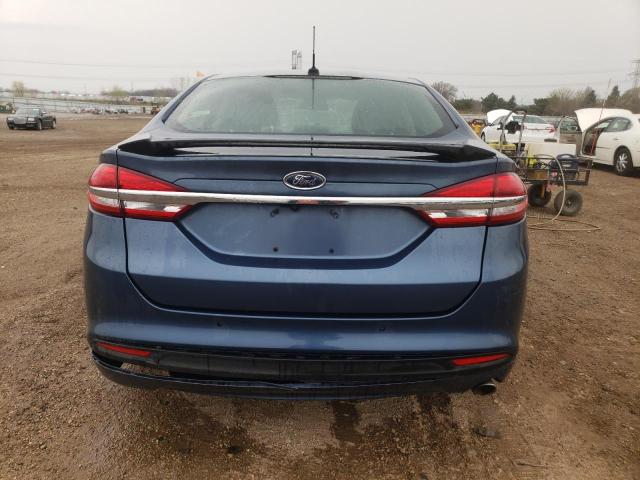 3FA6P0H75JR190831 - 2018 FORD FUSION SE Niebieski zdjęcie 6