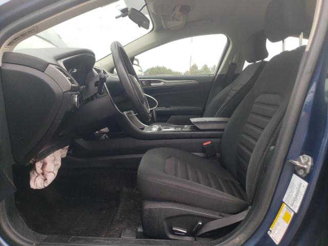 3FA6P0H75JR190831 - 2018 FORD FUSION SE Niebieski zdjęcie 7