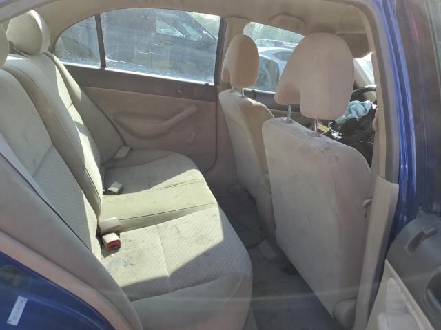 1HGES16374L014068 - 2004 HONDA CIVIC DX VP ლურჯი ფოტო 10