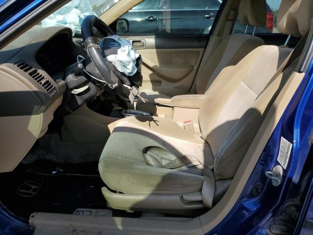 1HGES16374L014068 - 2004 HONDA CIVIC DX VP ლურჯი ფოტო 7