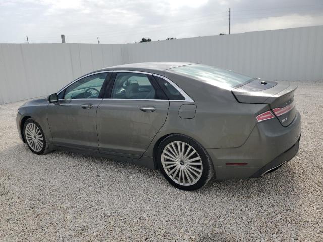 3LN6L5MU8HR609422 - 2017 LINCOLN MKZ HYBRID RESERVE GRAY photo 2