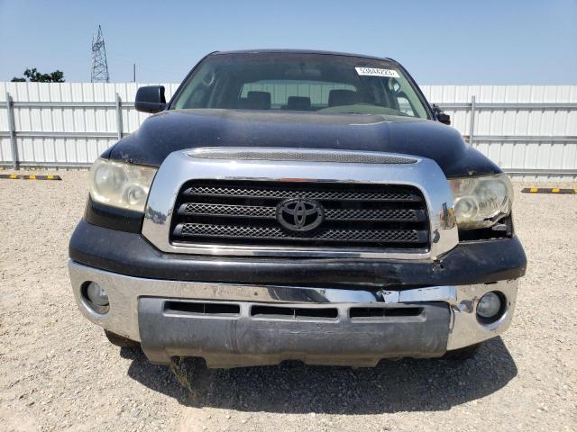 5TBEV54187S461440 - 2007 TOYOTA TUNDRA CREWMAX SR5 BLACK photo 5