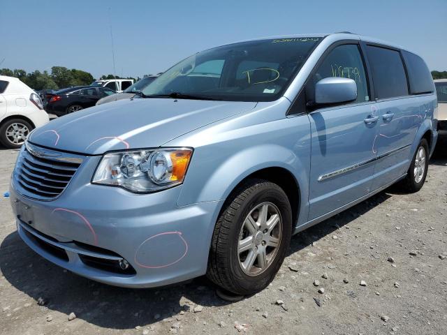 2C4RC1BG4CR369324 - 2012 CHRYSLER TOWN & COU TOURING 蓝色 照片 2