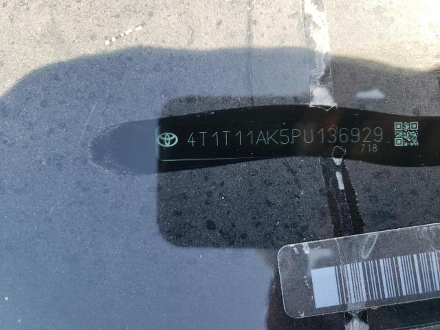 4T1T11AK5PU136929 - 2023 TOYOTA CAMRY SE NIGHT SHADE GRAY photo 13