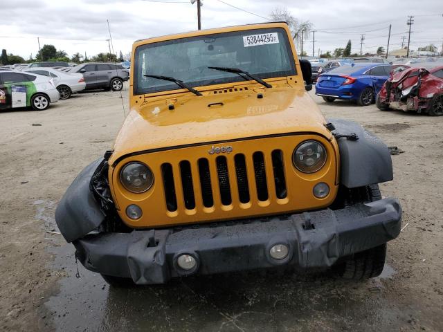 1C4AJWAG8EL252052 - 2014 JEEP WRANGLER SPORT Orange Foto 5