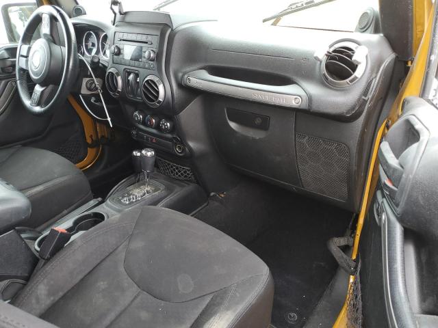 1C4AJWAG8EL252052 - 2014 JEEP WRANGLER SPORT Orange Foto 8