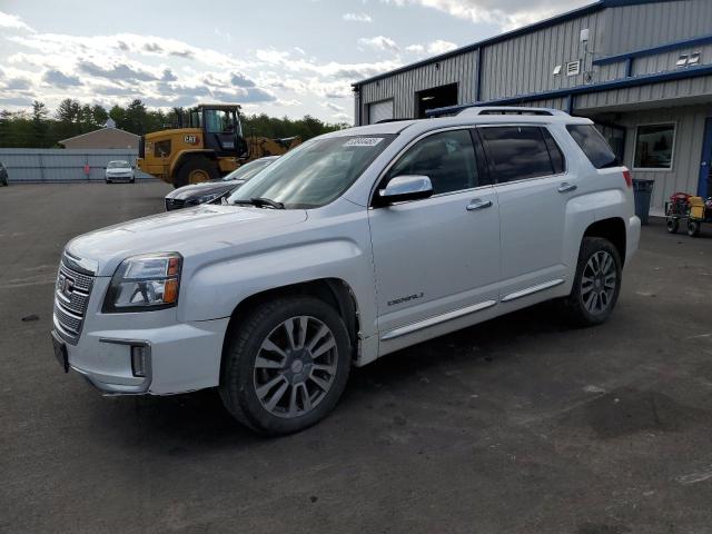 2GKFLVE30G6151959 - 2016 GMC TERRAIN DENALI WHITE photo 1