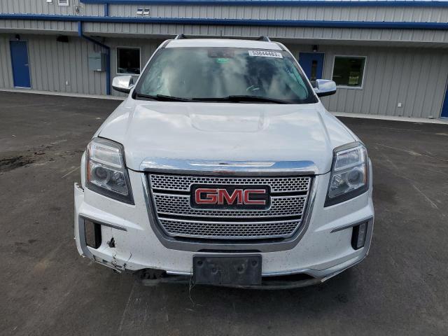 2GKFLVE30G6151959 - 2016 GMC TERRAIN DENALI WHITE photo 5