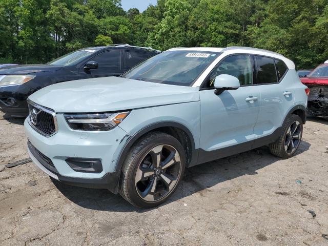 YV4AC2HKXK2137559 - 2019 VOLVO XC40 T4 MOMENTUM BLUE photo 1