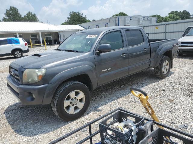 3TMKU4HNXAM023997 - 2010 TOYOTA TACOMA DOUBLE CAB PRERUNNER LONG BED GRAY photo 1