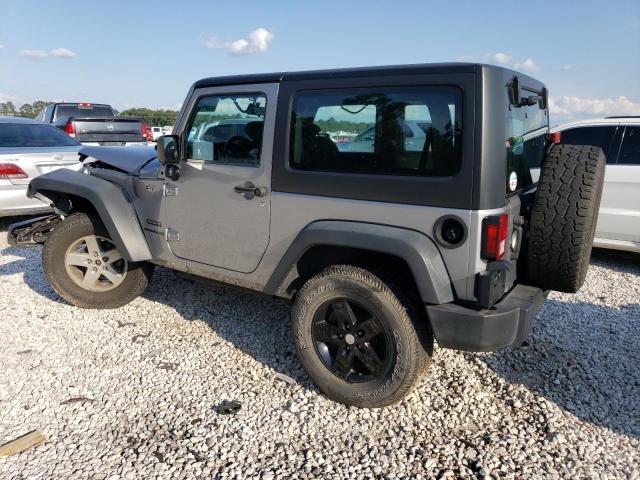 1C4GJWAGXHL601937 - 2017 JEEP WRANGLER SPORT GRAY photo 2