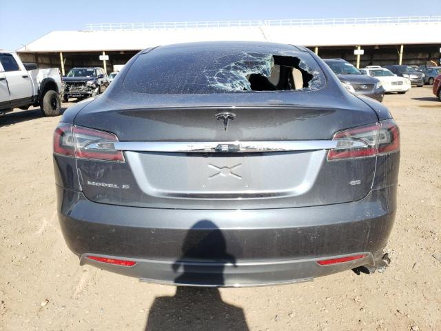 5YJSA1H14EFP52950 - 2014 TESLA MODEL S Grafit foto 6