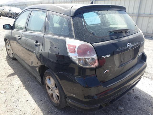 2T1KR32E96C623270 - 2006 TOYOTA COROLLA MA XR BLACK photo 2